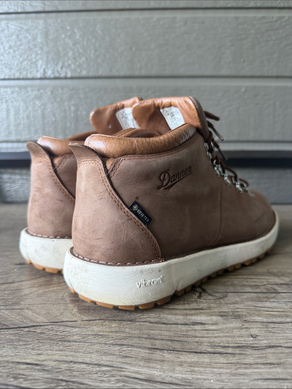 Dancer Men's Brown Leather Hiking Boots - Durable Lace-Up Trail Shoes - Picture 12 of 12